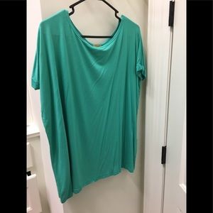 Piko Short sleeve in teal color